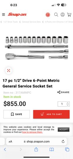 Snap On Set