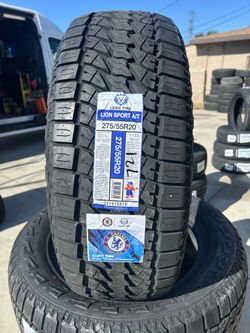 BRAND NEW SET OF ALL TERRAIN TIRES 275/55r20 275/55/20