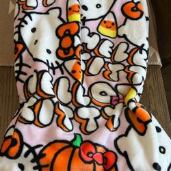 Halloween 🎃 Hello Kitty (60 X 70 Inch) Throw Blanket 