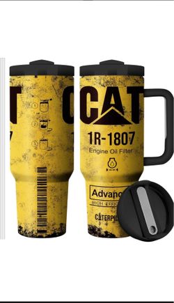 Cat 40z tumbler
