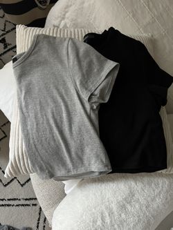 Basic Crop Tops Size Large 