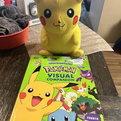 Pokémon Plushie And Book