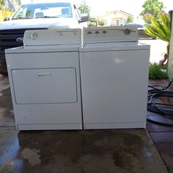 Kenmore Washer And Dryer 60 Day Guarantee Gas Dryer Works Great _$350