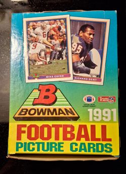 1991 Bowman Football Cello Box