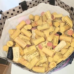 Large Bag of Wine Corks for Crafts and More