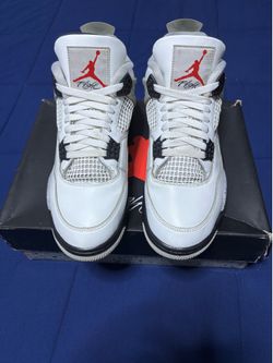 Jordan 4 Retro OG White Cement 2025 Size 10.5