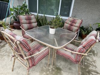 Patio Table & Chairs Set