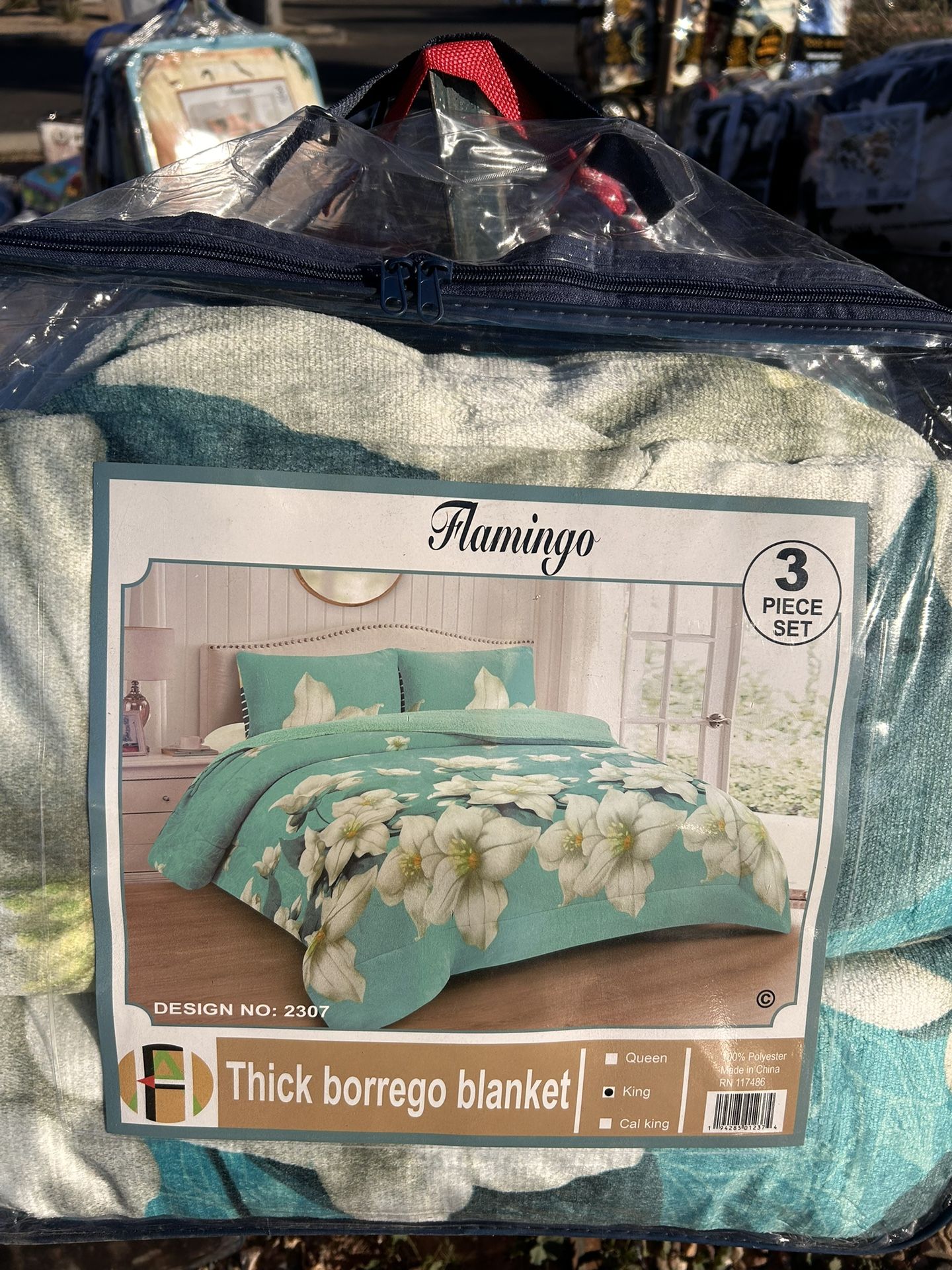 Cobijas De Borrego. $30 $35 $40. Queen King Cal King.