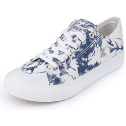 Women's Canvas Shoes Casual Sneakers Low Top Lace Up Fashion Comfortable Walking Flats