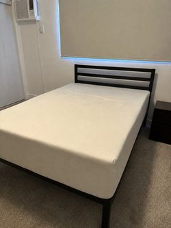 IKEA Full Size Bed Frame + Free Mattress