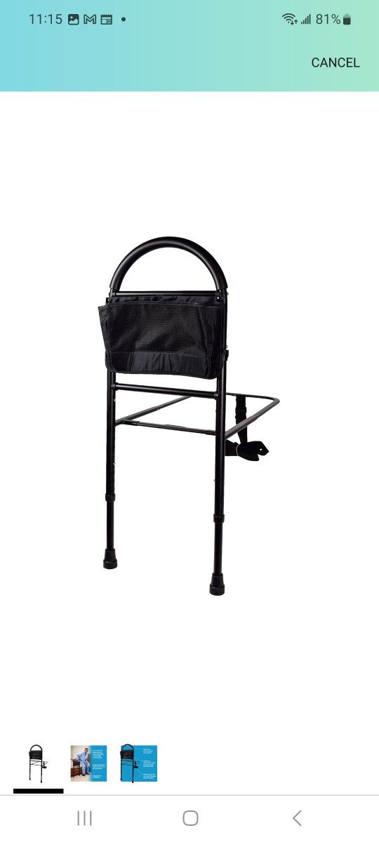 Carex Adult Bed Rails for Elderly Assistance - Bed Hand Rails - Bed Safety Rails for Seniors - Adjustable to Fit Twin, Full, Queen and King Size Beds