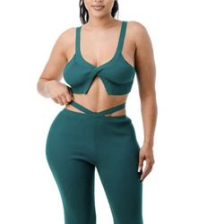 Women’s 2 Piece Set Top And Bottoms