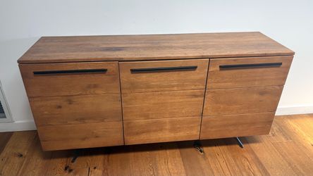 Modern Wooden Sideboard Credenza
