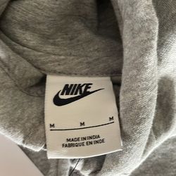 Gray sipper nike hoodie