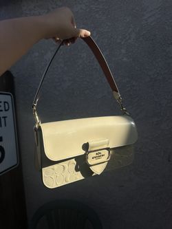 White Coach shoulder bag