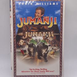 Jumanji (VHS, 1996, Closed Captioned Clam Shell Case)