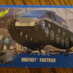 Bigfoot At FastTrack Trading Card 