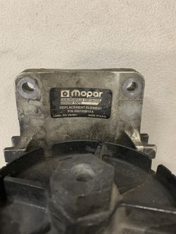 Cummins fuel filter housing