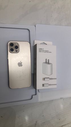Apple iPhone 12 Pro Max unlocked with charger