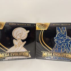Pokémon Mega Evolution Elite Trainer Box – Lucario & Gardevoir (Sealed)
