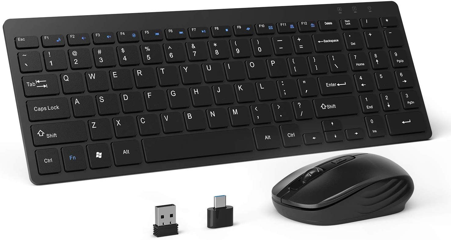 New ultrathin wireless keyboard and mouse combo new