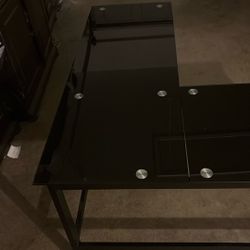 Table With File Cabinet