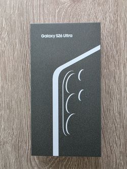 Brand New Samsung Galaxy S26 Ultra- 1TB - Unlocked -  Silver Shadow