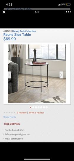 Round side table Brand New !