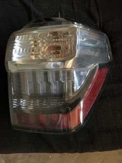 2016 4Runner Passenger Tail Light