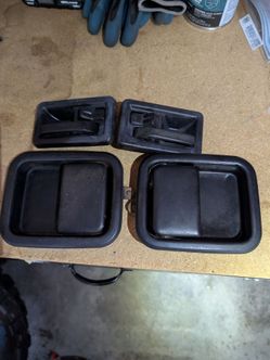 Factory Jeep TJ Wrangler door handles