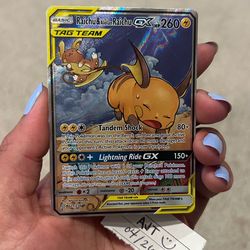 Raichu & Alolan Raichu GX- Unified Minds- Pokemon