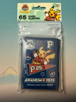 2025 Pokemon World Championships Varsity Pikachu Sleeves - Pokemon Worlds