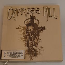 Cypress Hill Ticket In Engraved Display