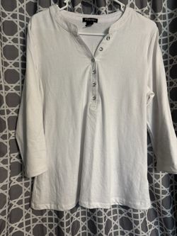 Large white shirt