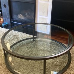 Round Glass Coffee Table