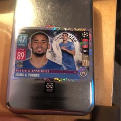 Topps Soccer Card Mint Condition  Manchester Jesus Torres