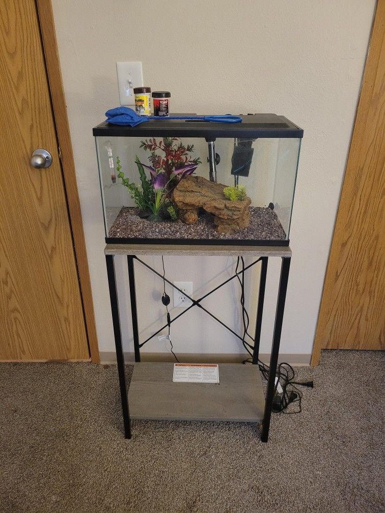 Fish Tank Plus Stand