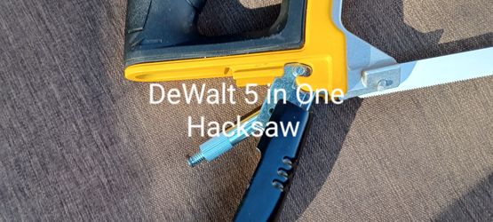 Dewalt 5 In 1 Hacksaw 