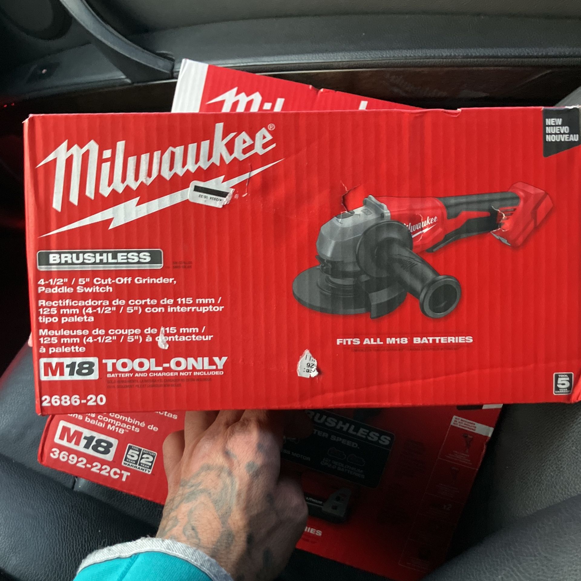 Milwaukee 4 1/2” Cut Off Grinder