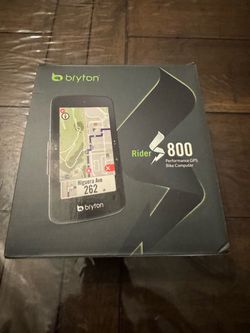 Bryton Rider 800 GPS Bike Computer Brand new in box #bicycle #gps  Bryton Rider S800 3.4" Color Touchscreen GPS Bike/Cycling Computer Offline EU Map w