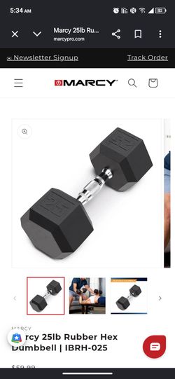 25lb dumbbell set