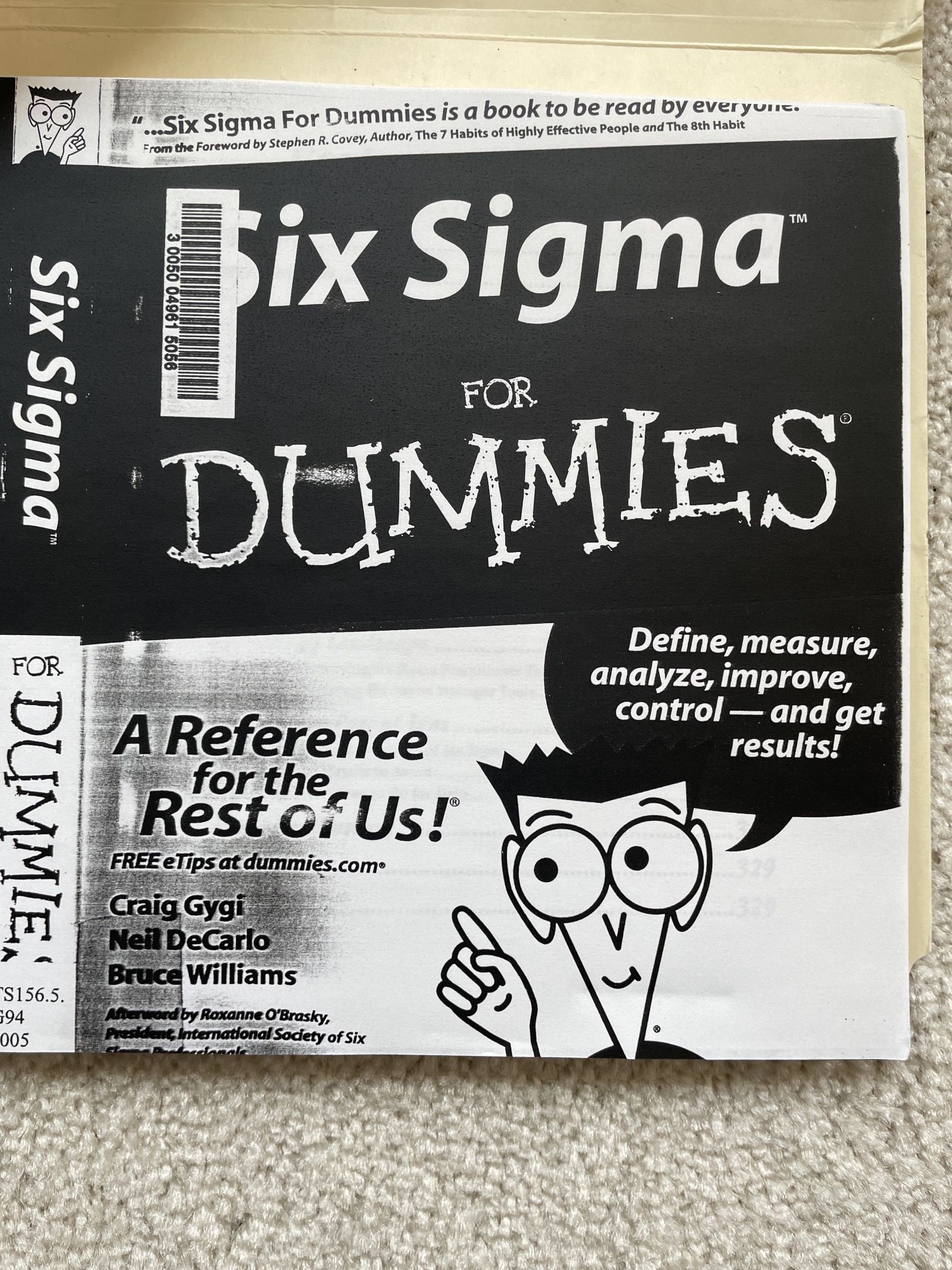 Six Sigma For Dummies - Craig Gygi- Photocopy