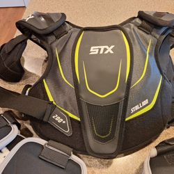 Lacrosse Chest Protector With Elbow Pads-STX