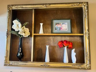 Gorgeous, large shadow box frame