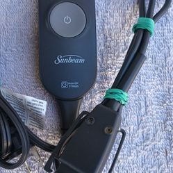 Sunbeam AA85 electric heated blanket power cord/controller