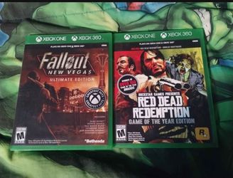 Fallout & red dead redemption - Xbox 360/Xbox one
