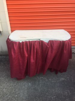 Antique Solid Wood Vanity - Makeup Table with Drawers