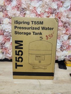 ISPRING
3.2 Gal. Metal Pressurized Reverse Osmosis Water Storage Tank with Ball Valve