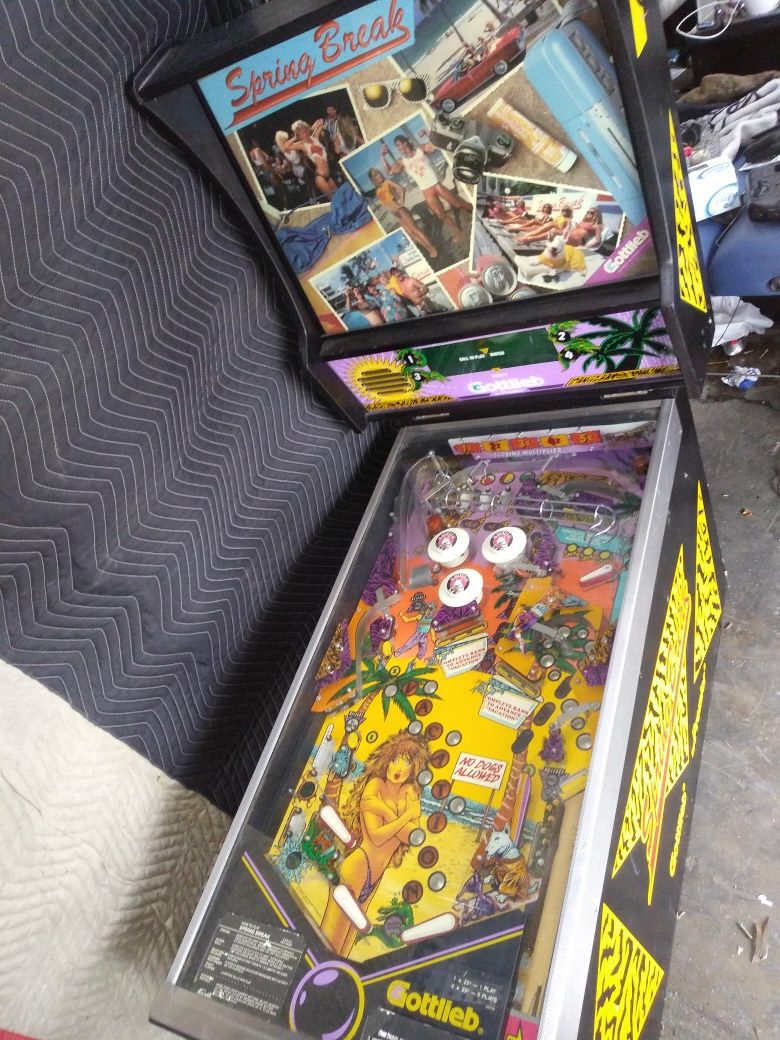 Gottlieb 1987 spring break for Sale in City of Industry, CA - OfferUp