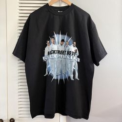 Vintage 1999 Backstreet Boys Millennium BSB Tour T-shirt